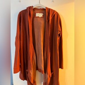 Large Evy’s tree Nicole hoodie in burnt orange